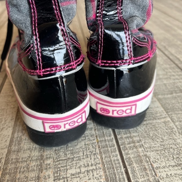 MARC ECKO - ECKO RED Women’s Highlander Misty Posh Winter boots Black/Pink - Picture 6 of 8